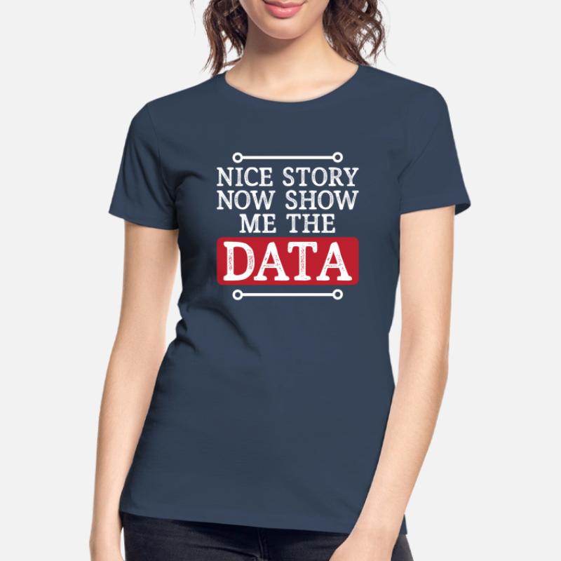 Deep Learning, Machine Learning, AI, AI Data Analysis Women's Premium Organic T-Shirt
