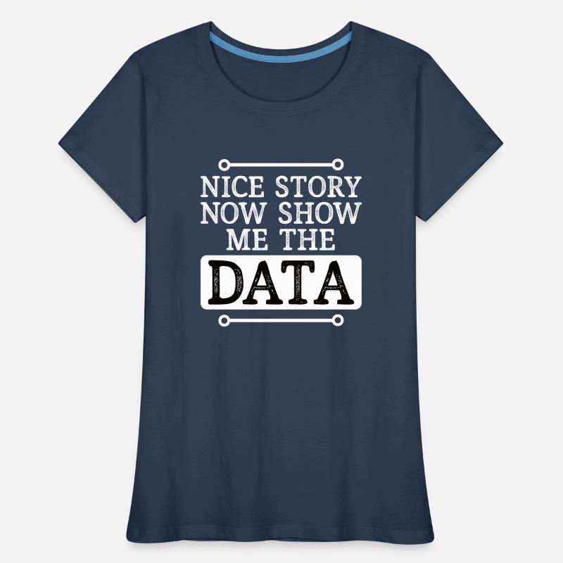 Deep Learning Machine Learning AI AI Data Analysis Women's Premium Organic T-Shirt