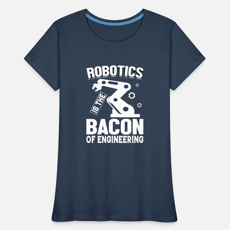 Programmeur de robots Technicien en automatisation T-shirt bio Premium Femme