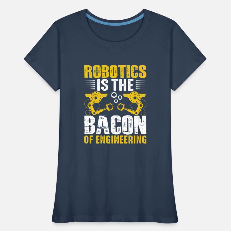 Programmeur de robots Technicien en automatisation T-shirt bio Premium Femme