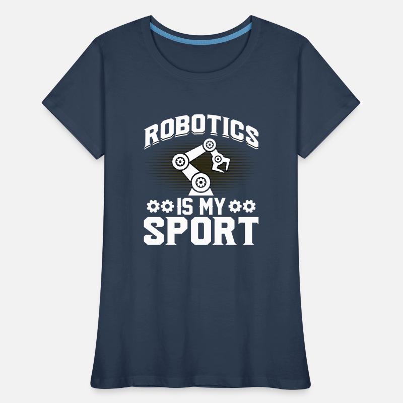 Programmeur de robots Technicien en automatisation T-shirt bio Premium Femme