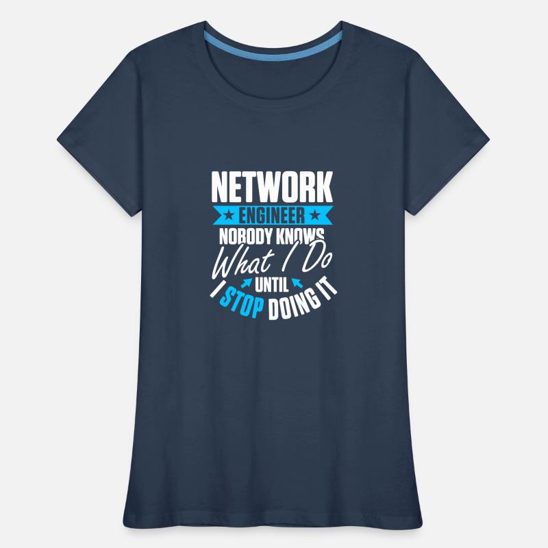 Computer Network Technology Network Engineer Women's Premium Organic T-Shirt