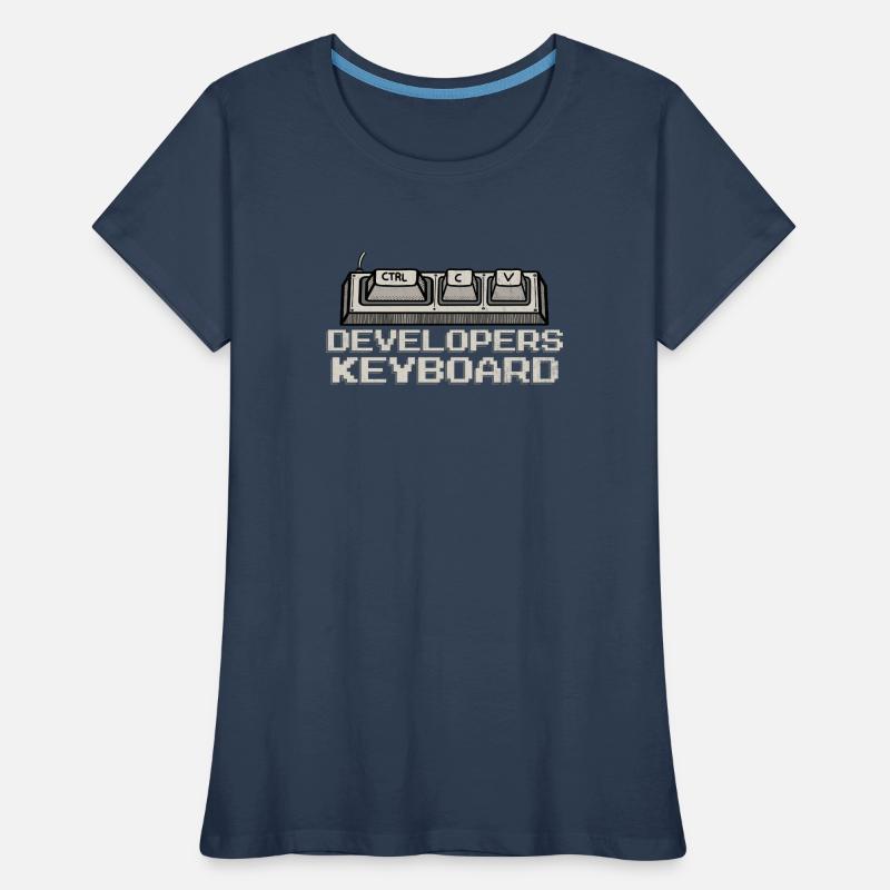 Développeur Coder Funny Programmation Humor Software T-shirt bio Premium Femme