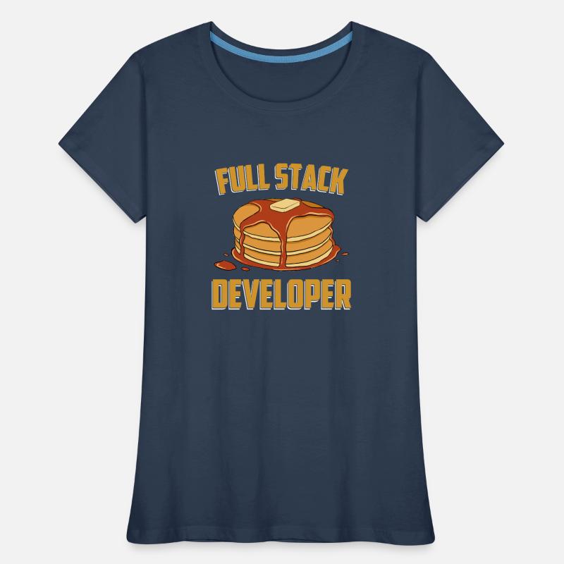 Full Stack Entwickler - Software Science Programmierer Frauen Premium Bio T-Shirt