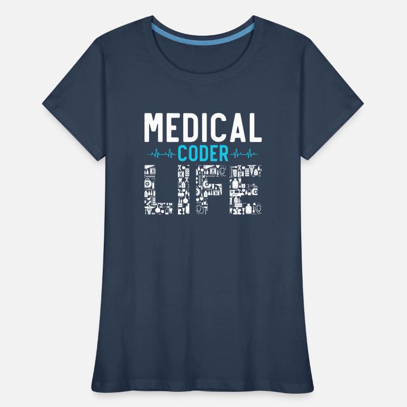 Medical Encoder Medical Programmer Women's Premium Organic T-Shirt