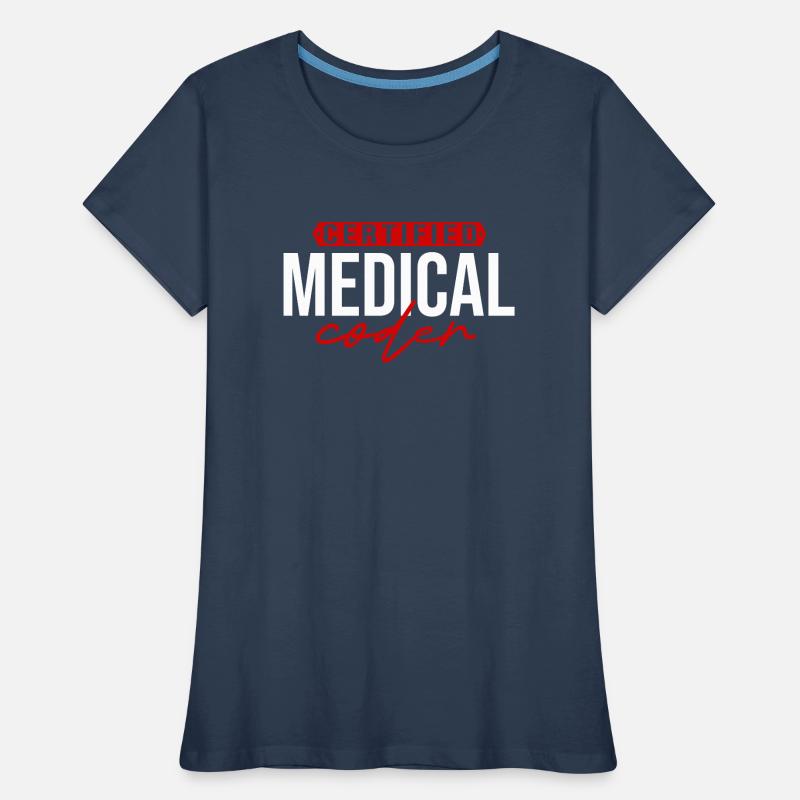 Medical Encoder Medical Programmer Women's Premium Organic T-Shirt