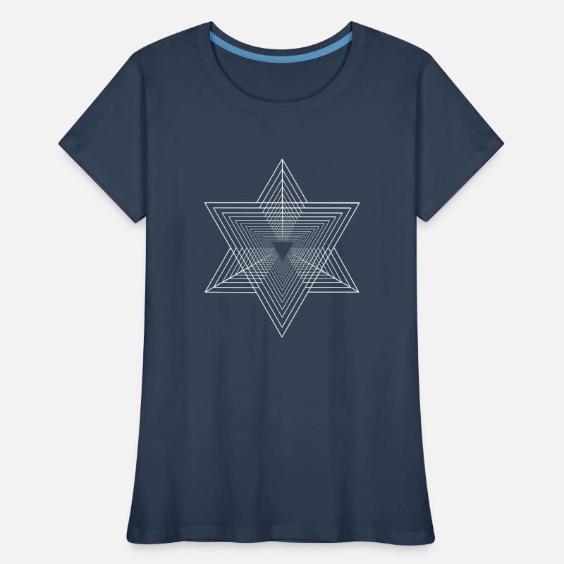 Triangles - graphisme - graphisme T-shirt bio Premium Femme