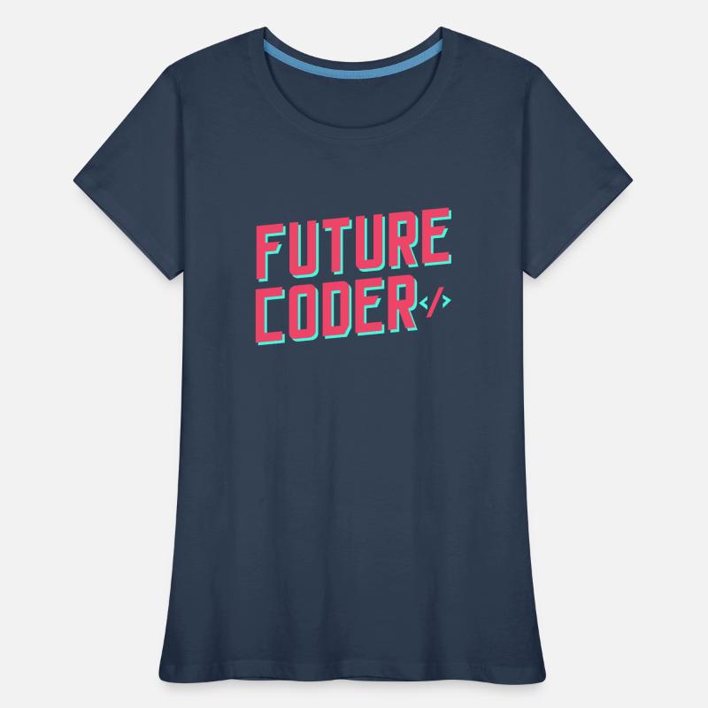Programmeur de code de codage du futur codeur T-shirt bio Premium Femme