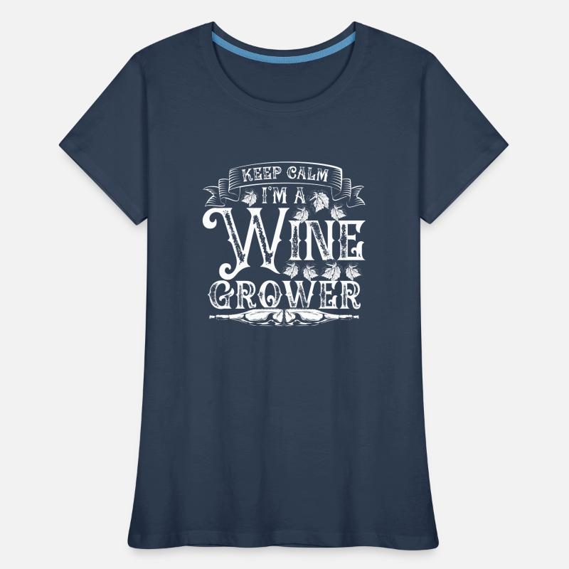 Ich Bin Ein Winzer Frauen Premium Bio T-Shirt