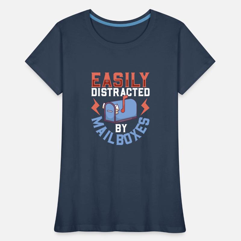 Commis des postes Postlady Postman Post Office T-shirt bio Premium Femme