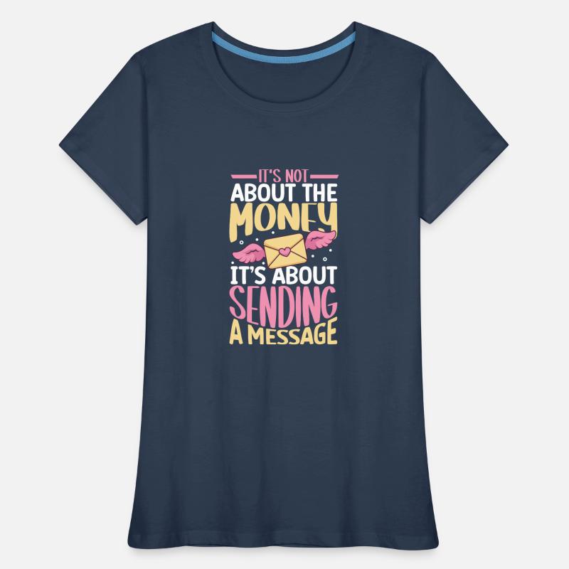 Commis des postes Postlady Postman Post Office T-shirt bio Premium Femme