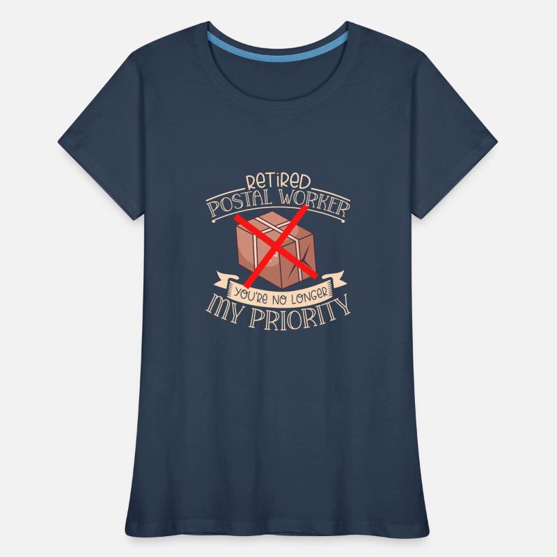Commis des postes Postlady Postman Post Office T-shirt bio Premium Femme