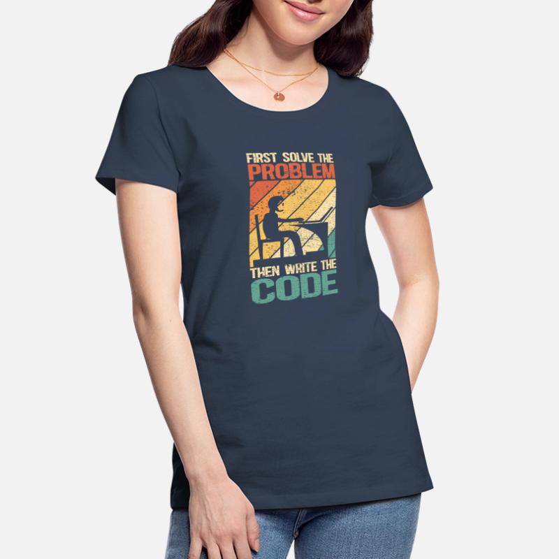 Software Developer Programmer Programming Women's Premium Organic T-Shirt