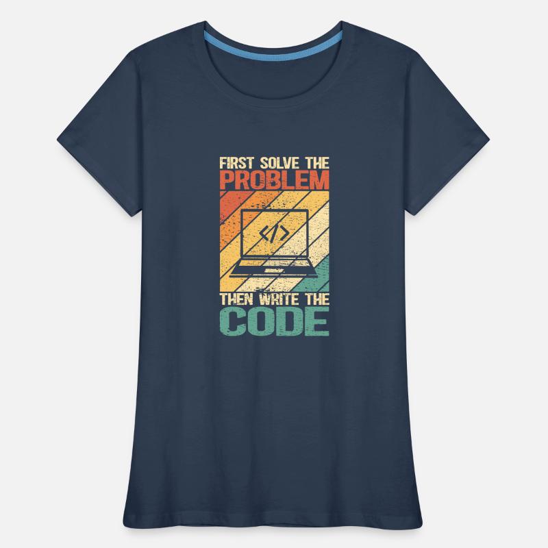 Programmierer Software-Entwickler | programmieren Frauen Premium Bio T-Shirt