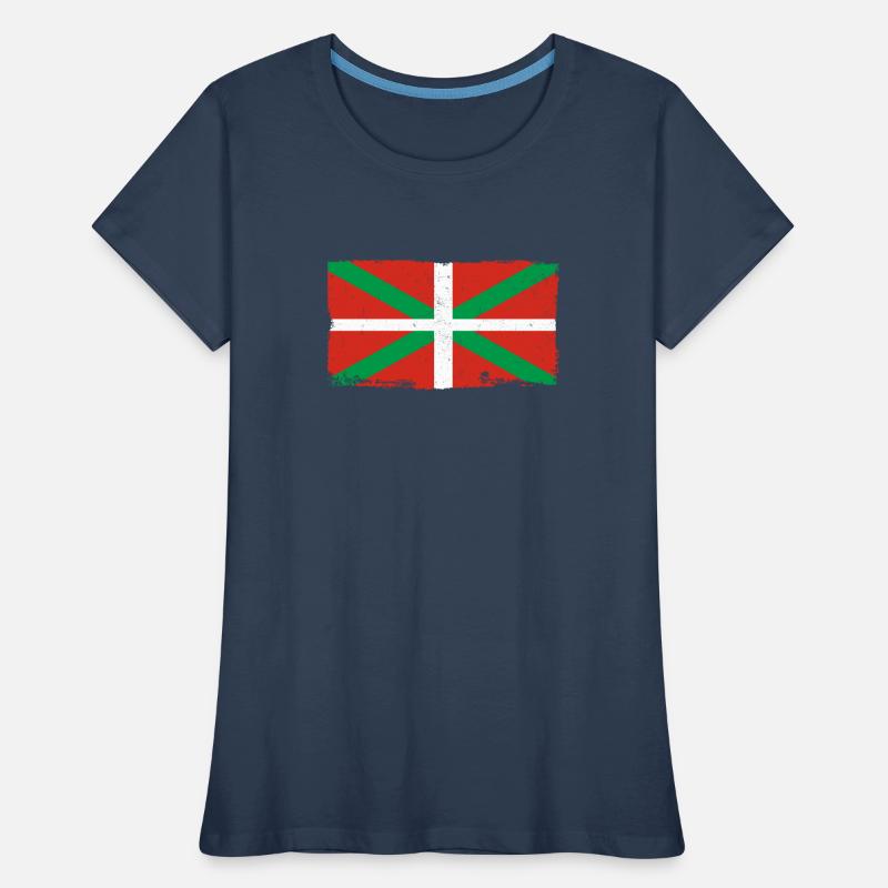 Pays Basque Drapeau Basque T-shirt bio Premium Femme