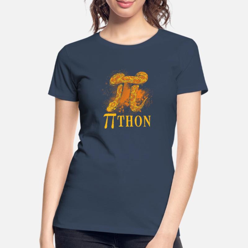 Pi Le Serpent Python T-shirt bio Premium Femme