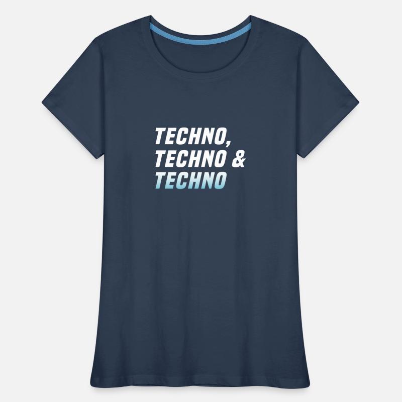 Techno Techno Techno Women's Premium Organic T-Shirt