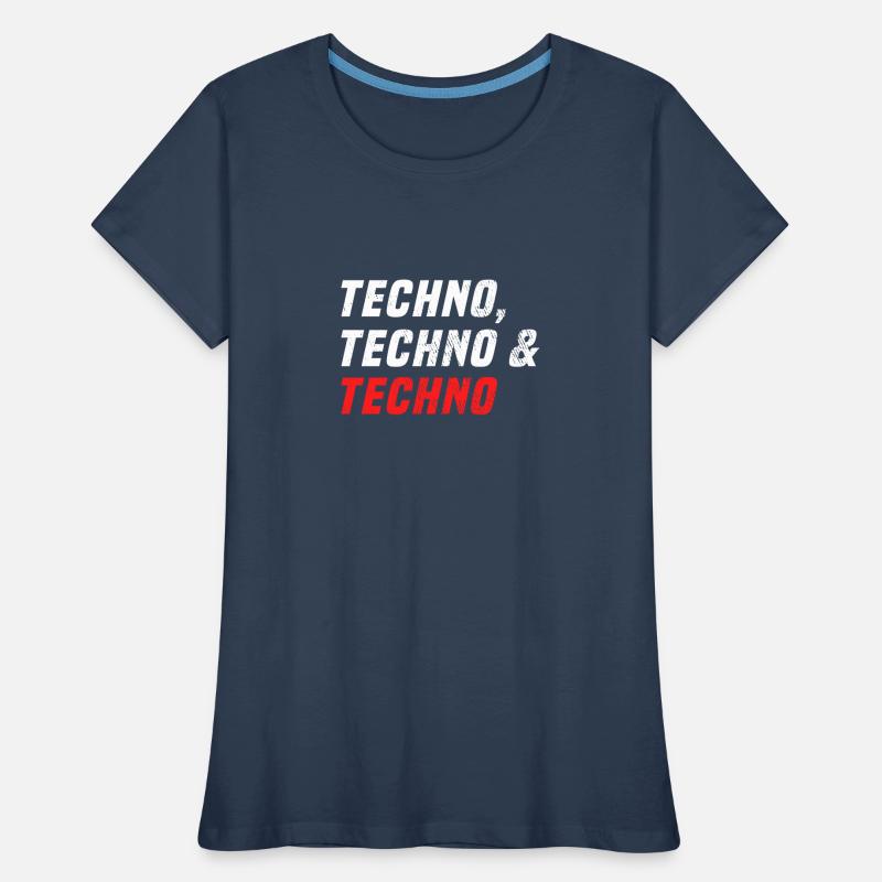Techno Techno Techno Women's Premium Organic T-Shirt
