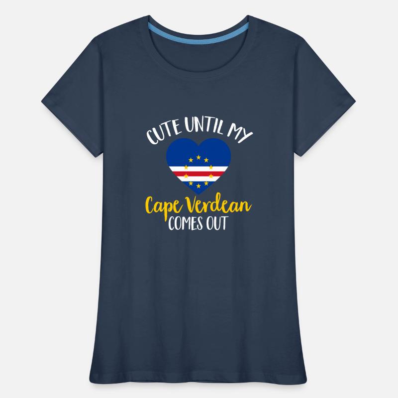 Drapeau du Cap-Vert Drapeau du Cap-Vert T-shirt bio Premium Femme