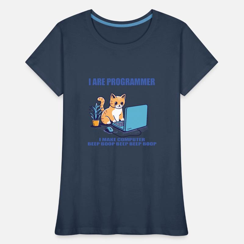 Ich bin Programmierer Frauen Premium Bio T-Shirt