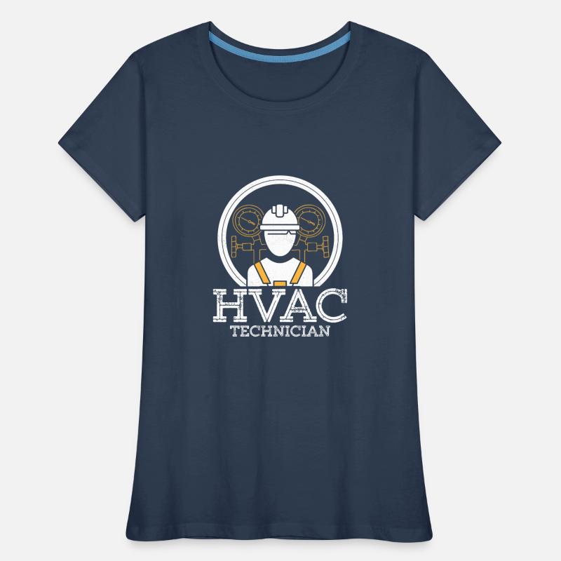 HVAC Technician Installer AC Tech Women's Premium Organic T-Shirt