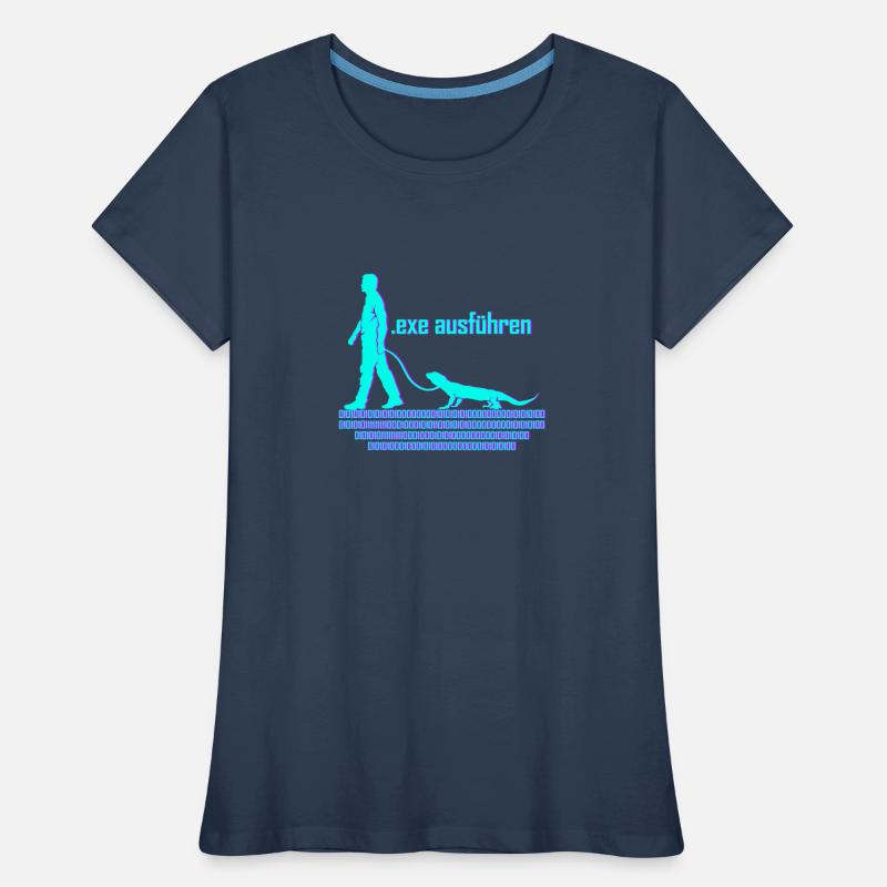 Software Entwickler Geschenk Programmierer Exe Frauen Premium Bio T-Shirt