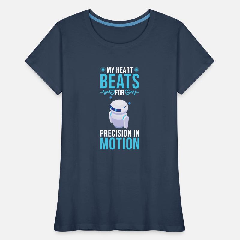 Robotics Engineer Robot Robotics technician Women's Premium Organic T-Shirt