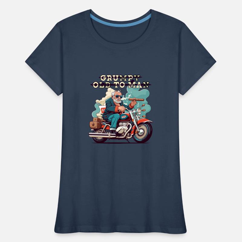 GRUMPY OLD MAN Women's Premium Organic T-Shirt