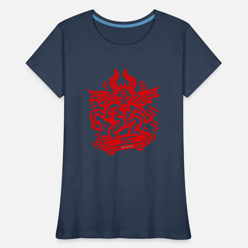 Devil Red Women's Premium Organic T-Shirt