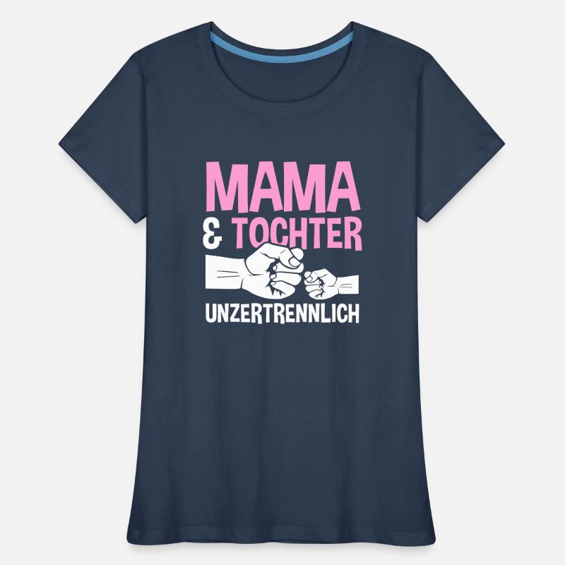 Mutter Muttertag Mama und Tochter Frauen Premium Bio T-Shirt