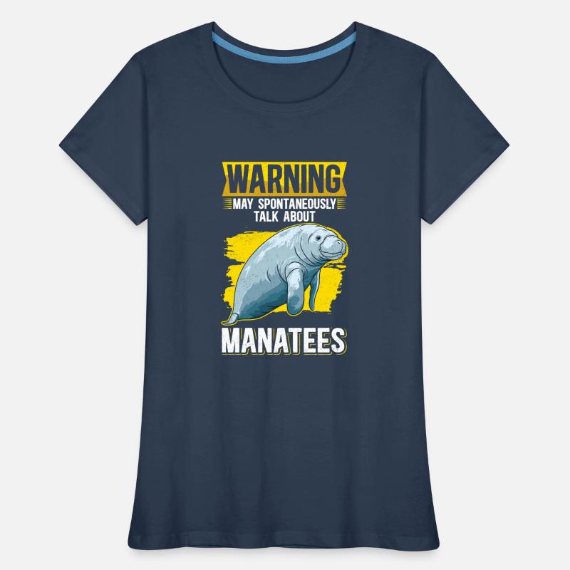 Manatee Manatee Manatee Manatee Gift Women's Premium Organic T-Shirt