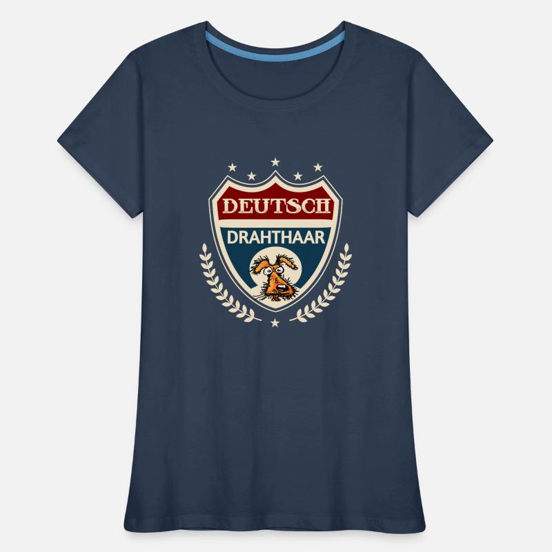 German Wirehaired Pointer Women's Premium Organic T-Shirt