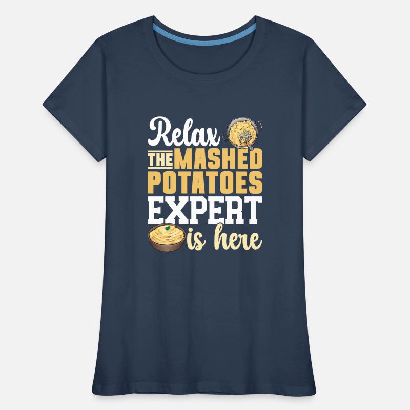 Mashed potatoes Mashed potatoes Women's Premium Organic T-Shirt