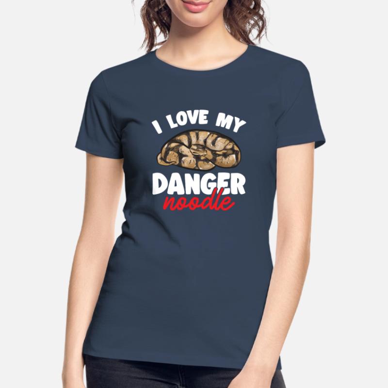 Ball Python Snake King Python T-shirt bio Premium Femme