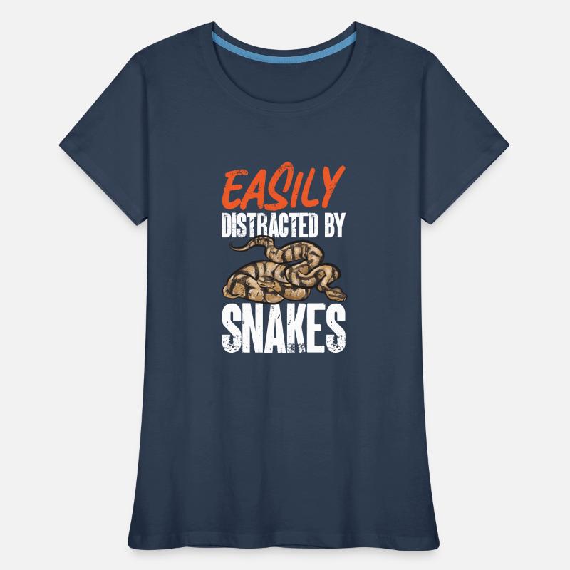 Ball Python Snake King Python Women's Premium Organic T-Shirt