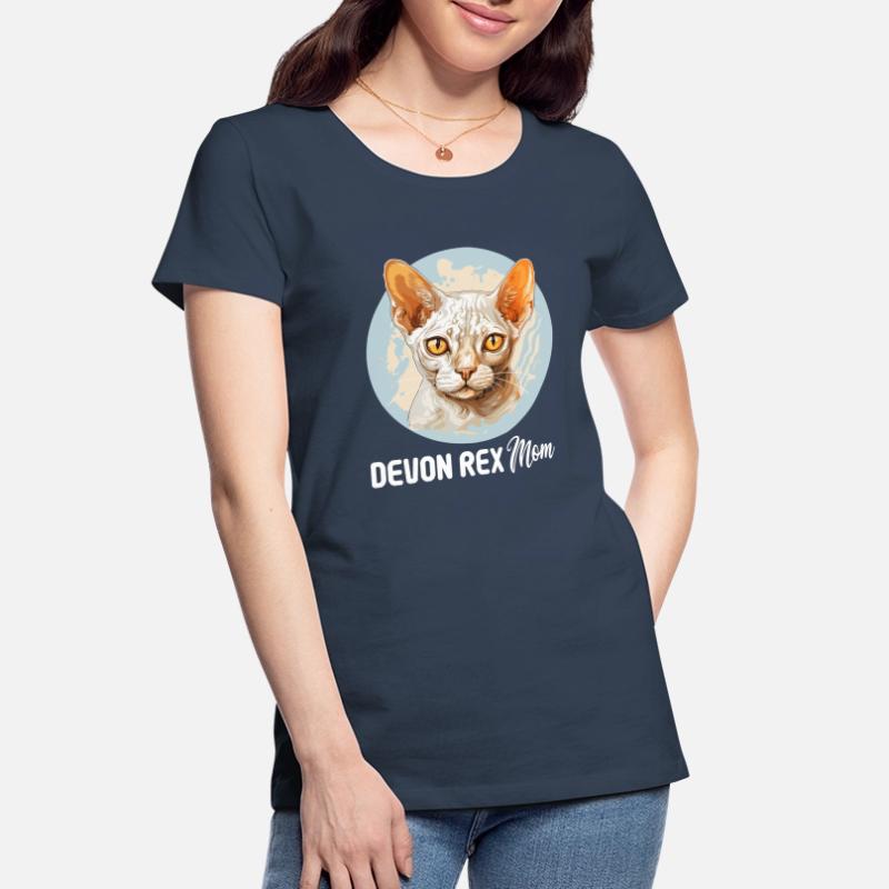 Chaton Devon Rex Chat Devon Rex T-shirt bio Premium Femme