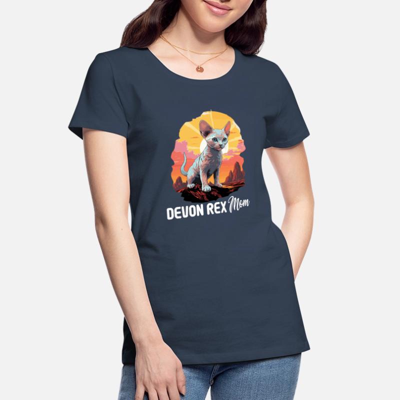 Devon Rex Kitten Devon Rex Cat Women's Premium Organic T-Shirt
