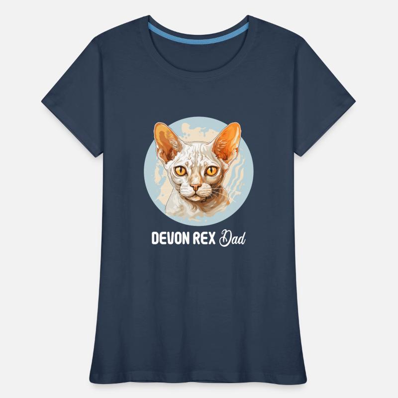 Chaton Devon Rex Chat Devon Rex T-shirt bio Premium Femme