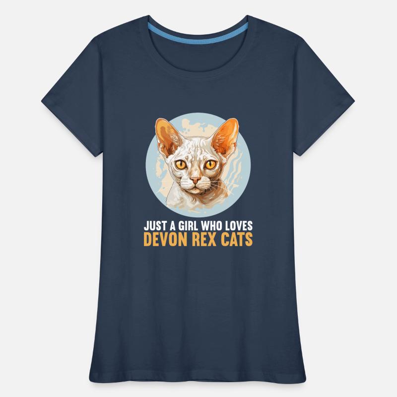 Chaton Devon Rex Chat Devon Rex T-shirt bio Premium Femme