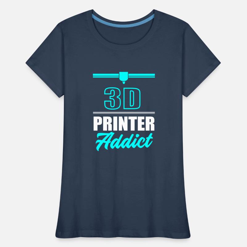 3D Printing Printing Prototype Women's Premium Organic T-Shirt