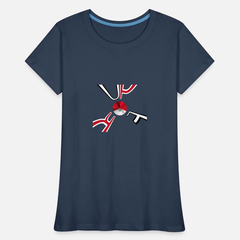 Pérou Drapeau Lima T-shirt bio Premium Femme