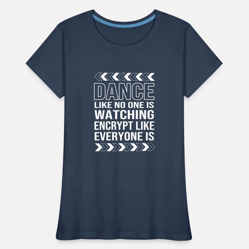 Cybersecurity Cyber Programmierer Hacker Frauen Premium Bio T-Shirt