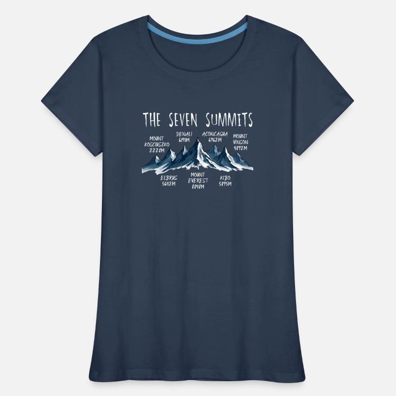 Seven Summits Kosciuszko Women's Premium Organic T-Shirt