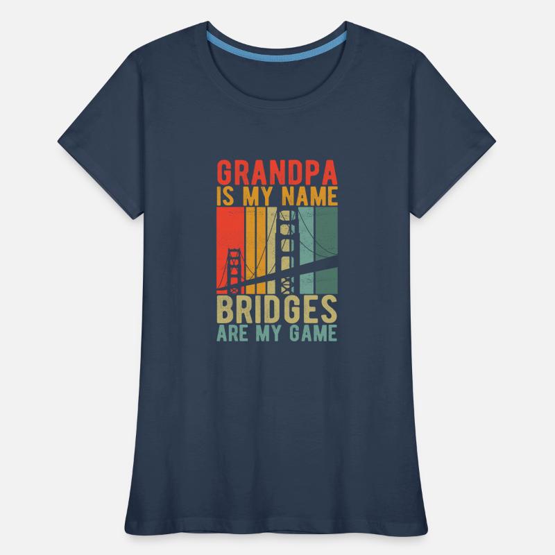 Bridge Engineer Bridge Construction Women's Premium Organic T-Shirt