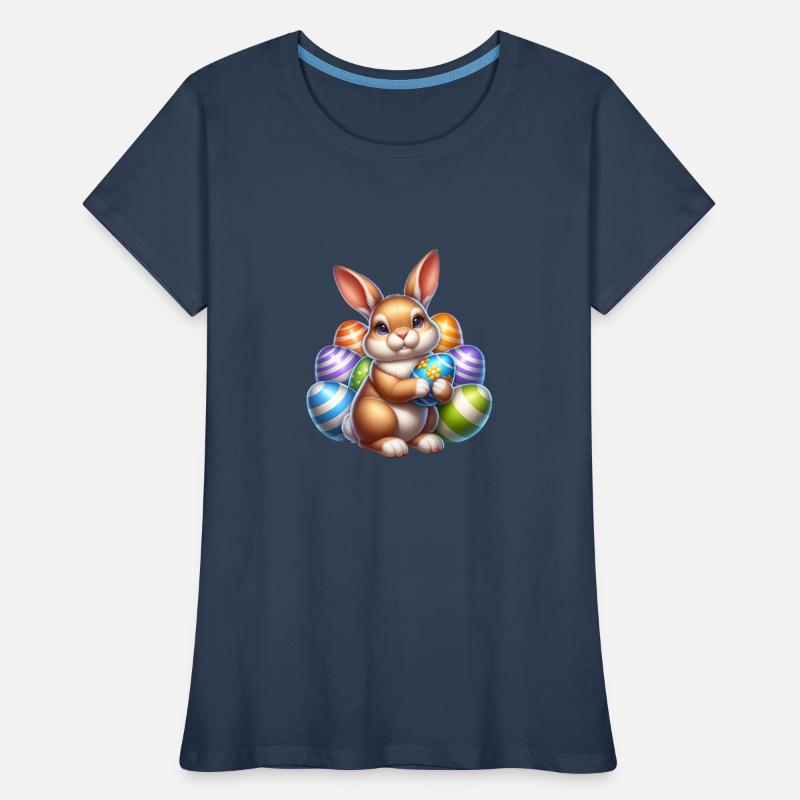 Easter Egg Easter Eggs Easter Bunny Women's Premium Organic T-Shirt