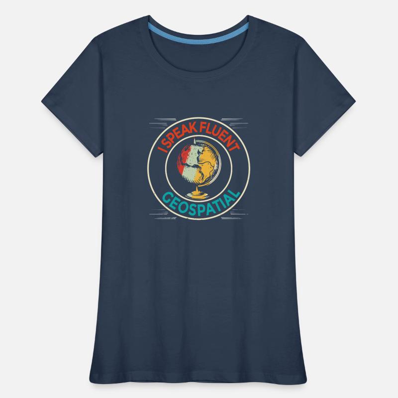 Geographic Information Systems Geospatial Women's Premium Organic T-Shirt
