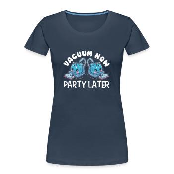 Reinigung Liebhaber Reinigungskraft - Frauen Premium Bio T-Shirt - Navy - Vorne - Mia (176cm)
