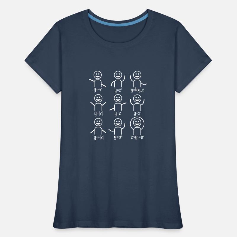 Professeur de maths algèbre danse maths T-shirt bio Premium Femme