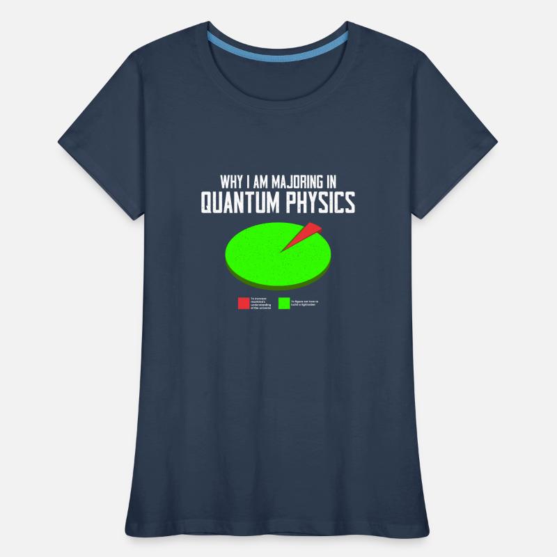 Quantum Physics Physics Physicist science quantum Women's Premium Organic T-Shirt