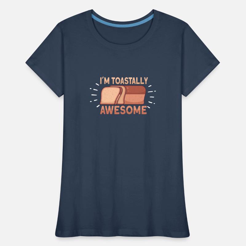 Bread baking Bakery Brotbäcker Bread baking machine Women's Premium Organic T-Shirt